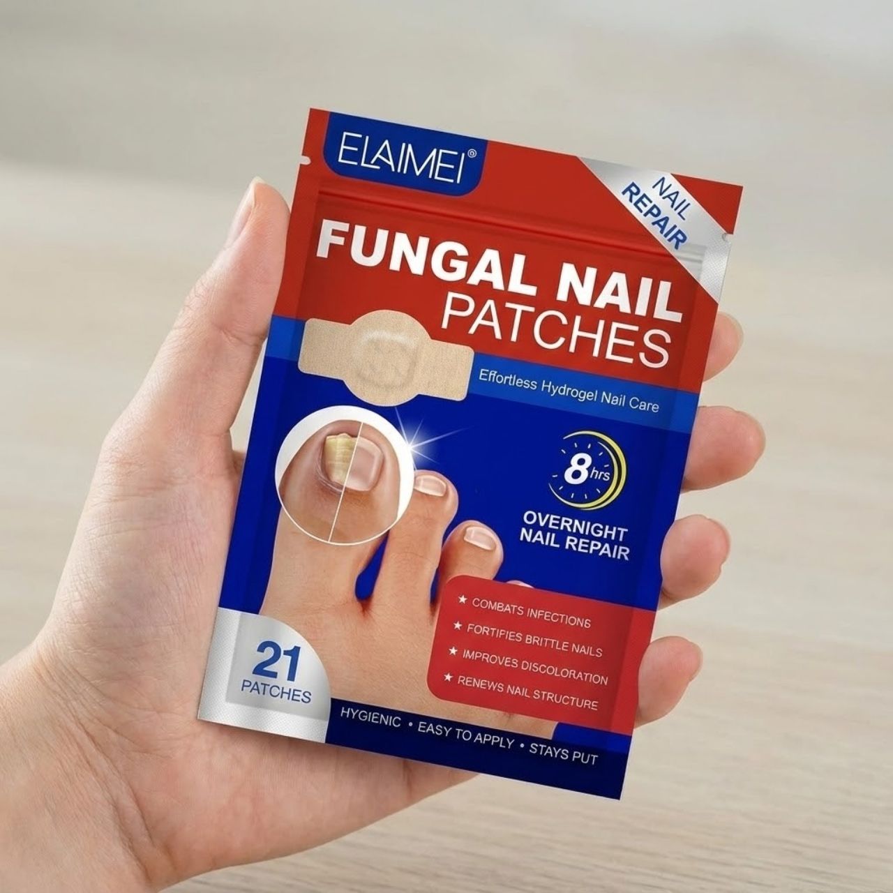 FungalPatches, obliži za kozmetično nego nohtov (21 kos.) (1+1 GRATIS) - Image 5
