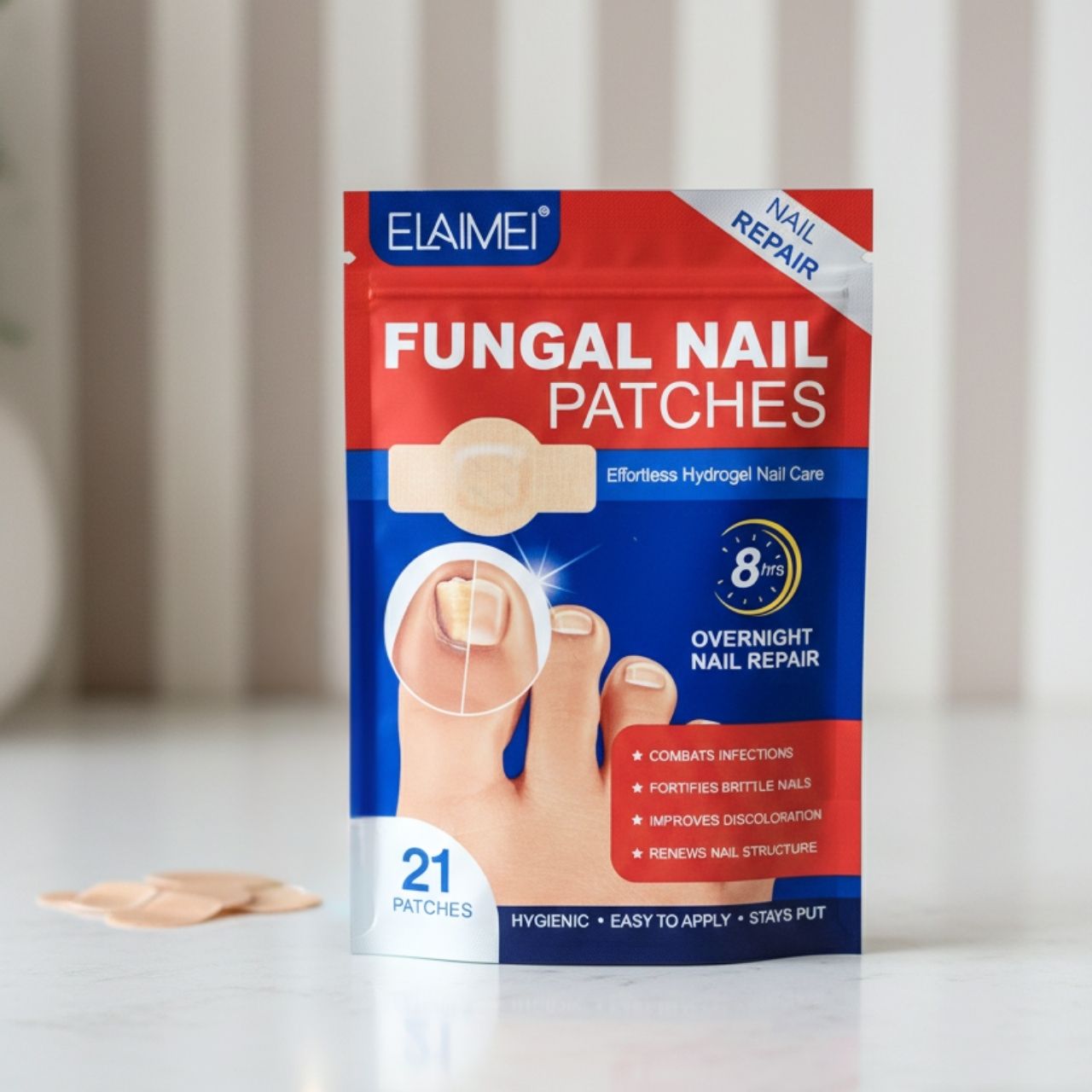 FungalPatches, obliži za kozmetično nego nohtov (21 kos.) (1+1 GRATIS) - Image 8