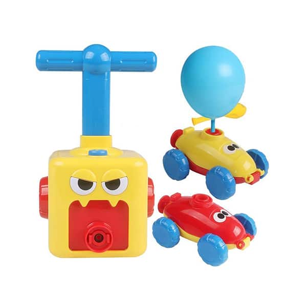 BalloonCar, čarobna dirkalna postaja, ki deluje s pomočjo balonov