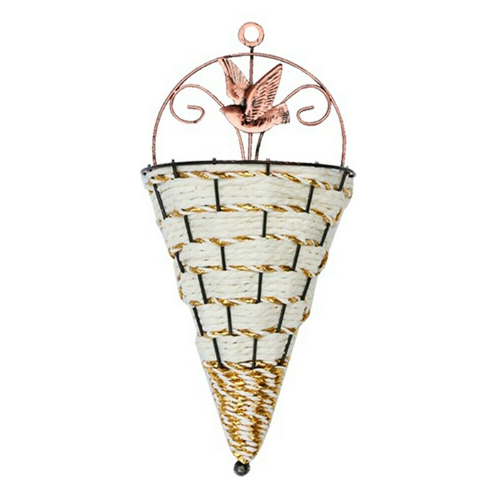 BasketVase, stenska košara za rože