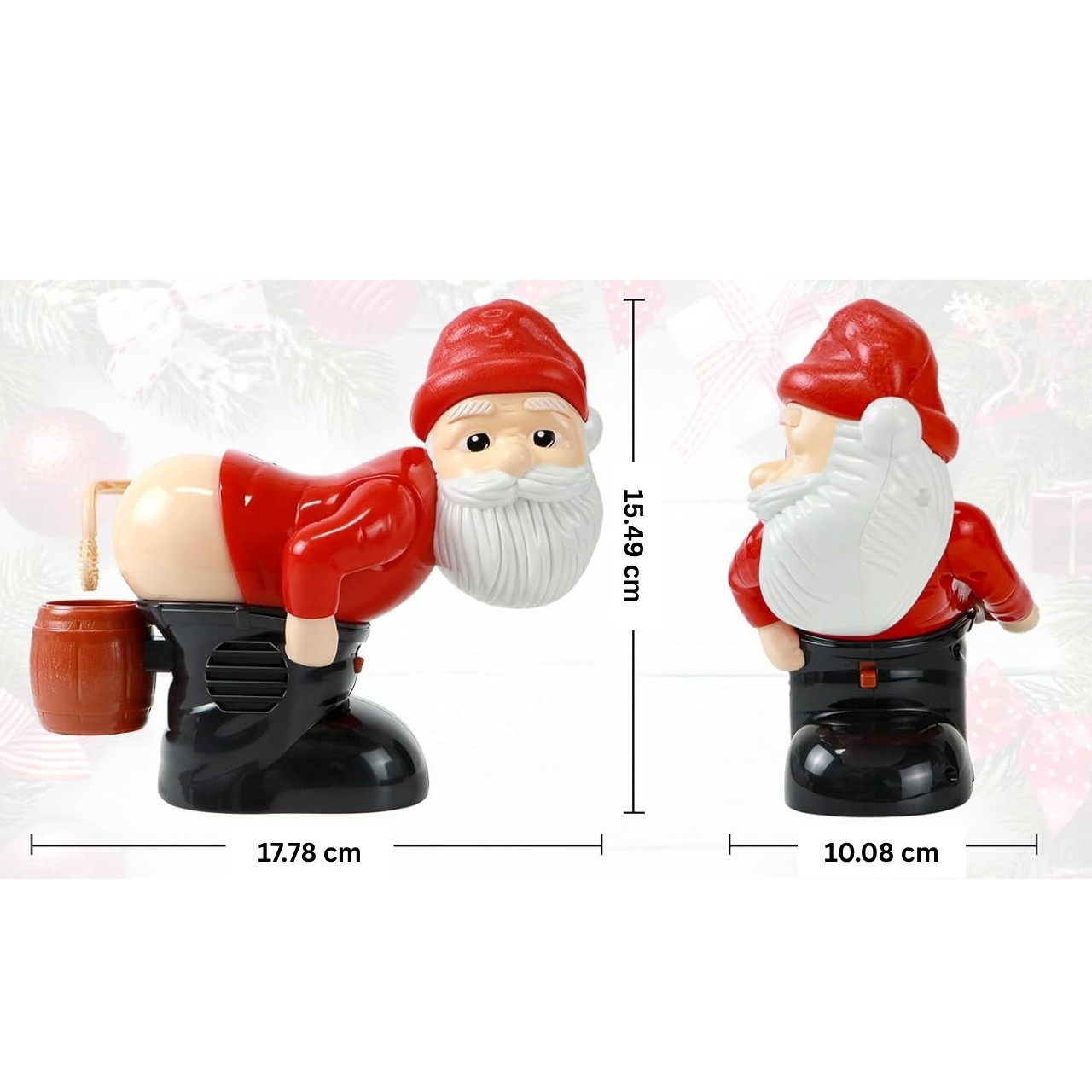 BlowSanta, igrača z milnimi mehurčki Božiček