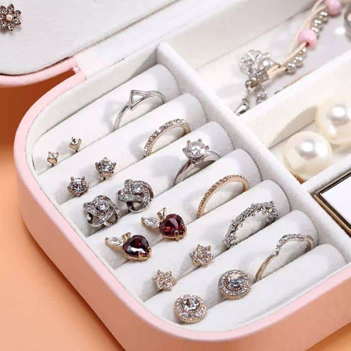 BoxJewlery, škatla za shranjevanje prstanov, uhanov, verižic in ostalega nakita - Image 3