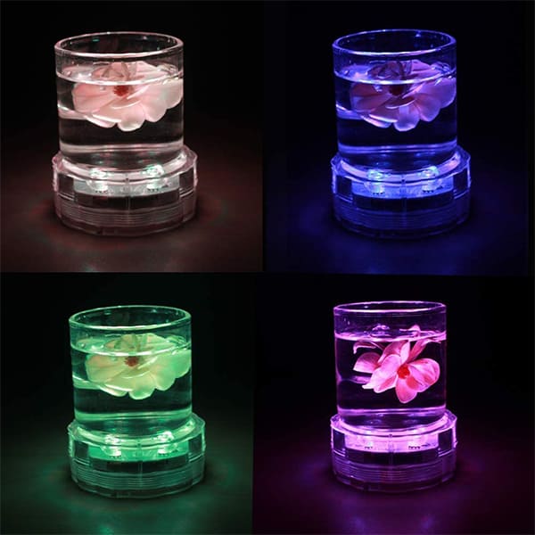 GlowWaterLights, 4 vodoodporne LED lučke z daljinskim upravljanjem - Image 7