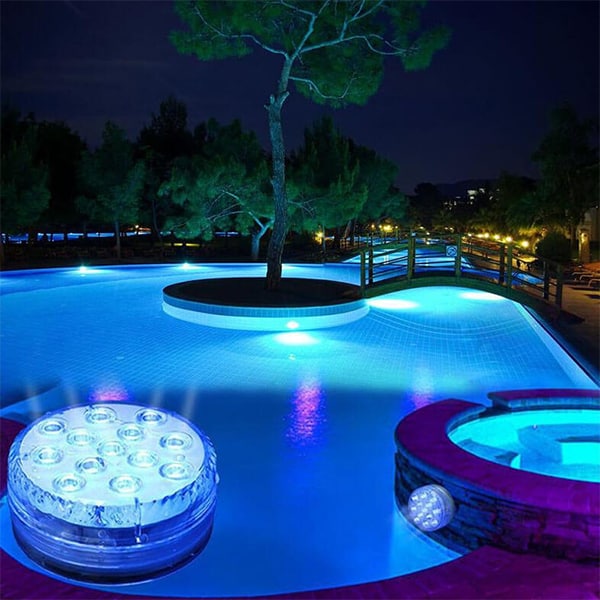 GlowWaterLights, 4 vodoodporne LED lučke z daljinskim upravljanjem - Image 9
