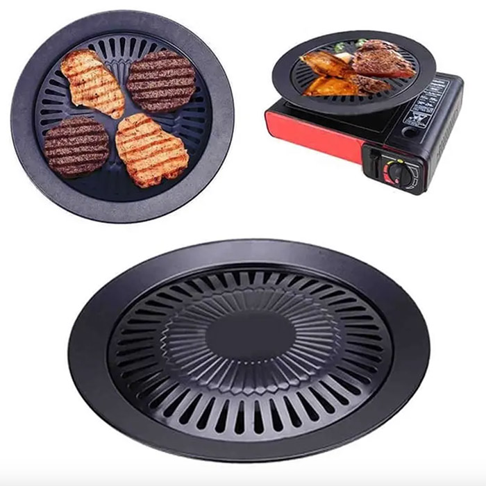 GrillPan, žar plošča, ki jo lahko uporabljate zunaj ali notri