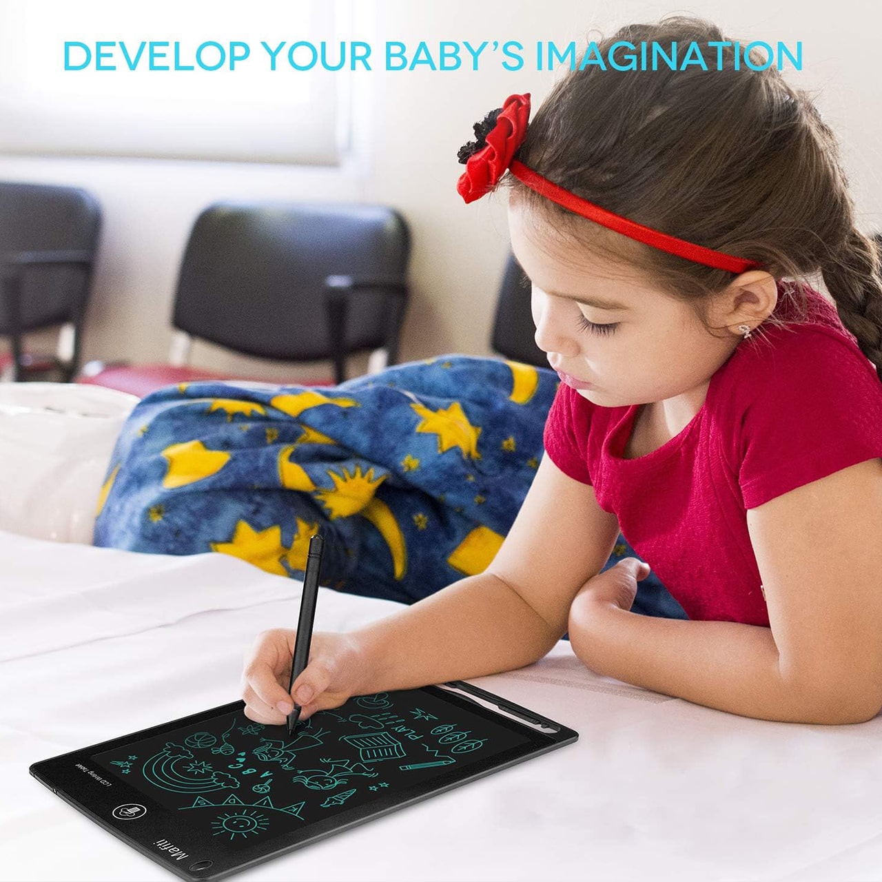 KidsBundle – LED tablica s pisalom + 4 delovni zvezki s čarobnim svinčnikom - Image 7