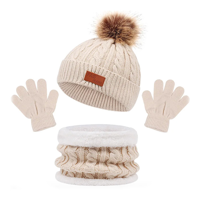 KnittSet,topel zimski otroški komplet