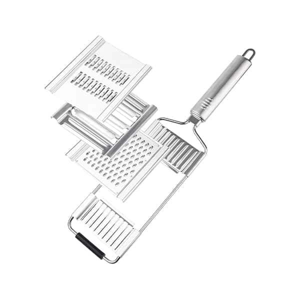 MultiSlicer, večnamenski rezalnik zelenjave z ergonomskim držalom in 3 različnimi rezili