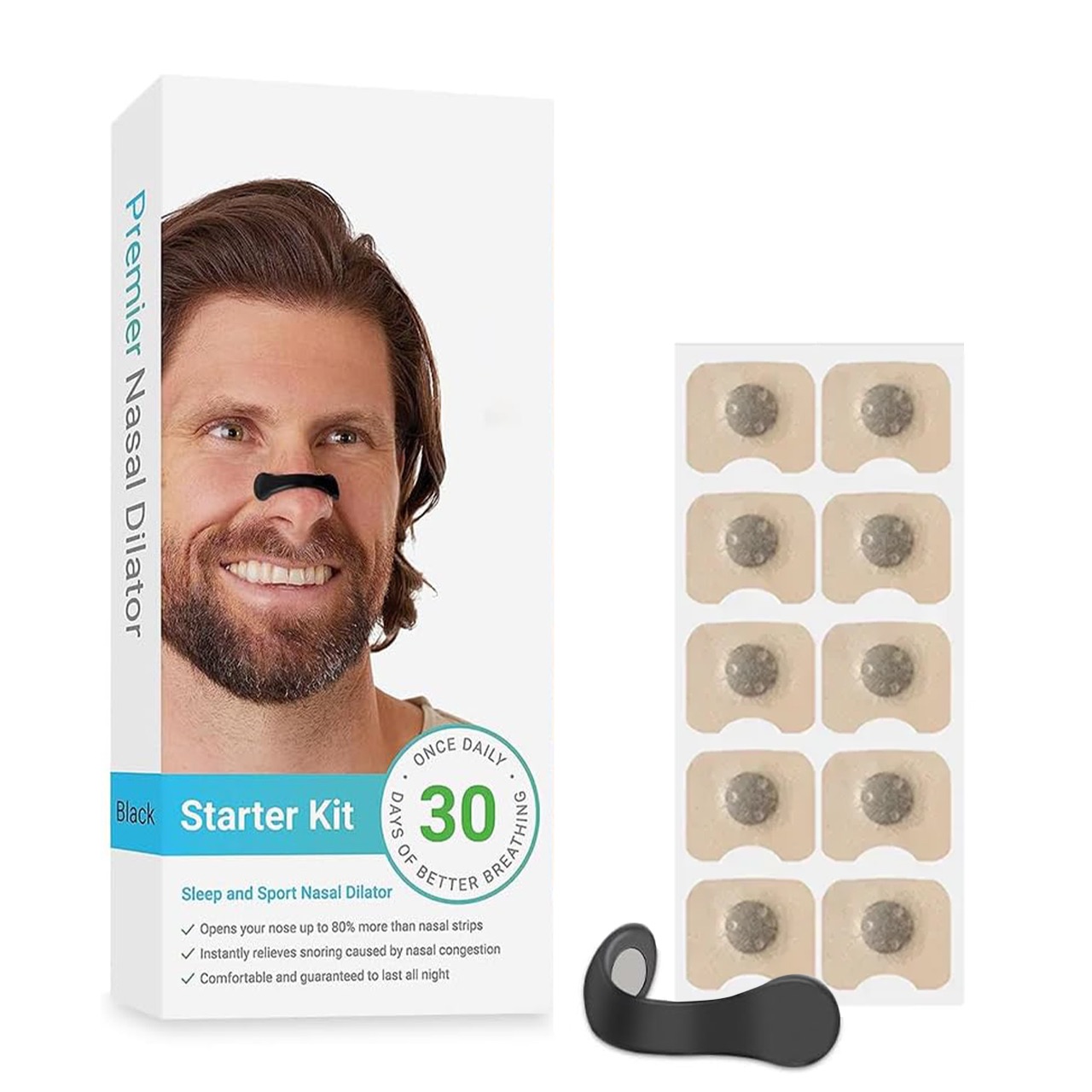 NasalClip, magnetni nosni dilatator