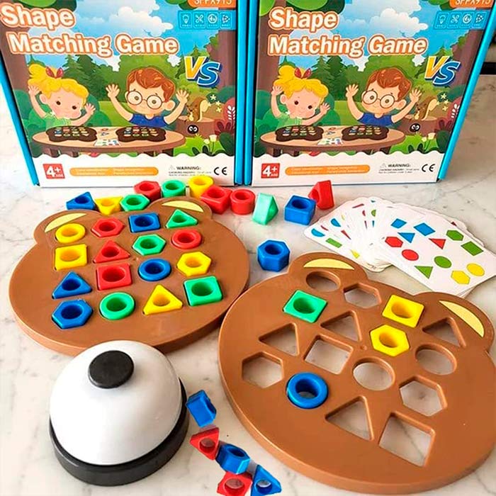ShapeMatchingGame, otroška namizna igra, pri kateri otrok spoznava like in barve - Image 3