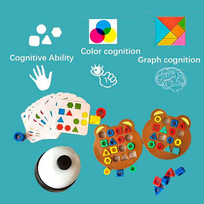 ShapeMatchingGame, otroška namizna igra, pri kateri otrok spoznava like in barve - Image 4