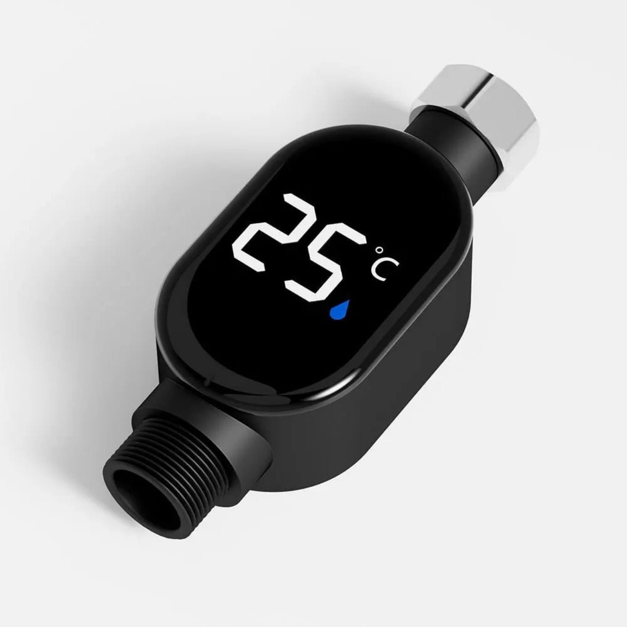 ThermFlow, pametni LED tuš termometer