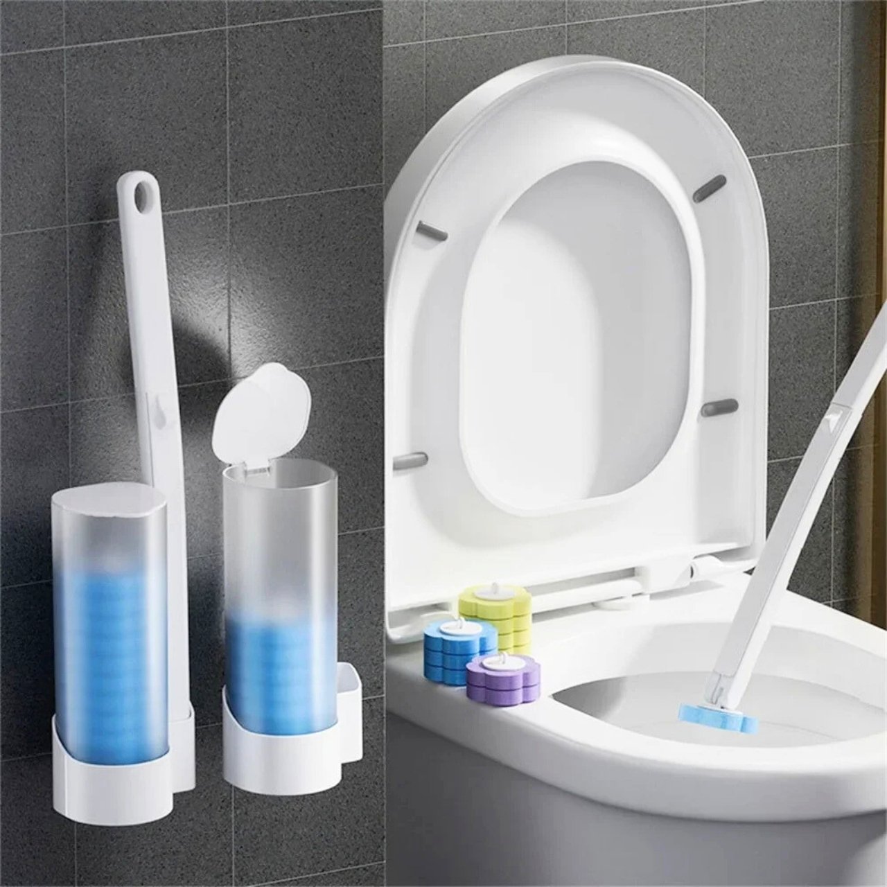 WcSet, set za čiščenje WC školjke