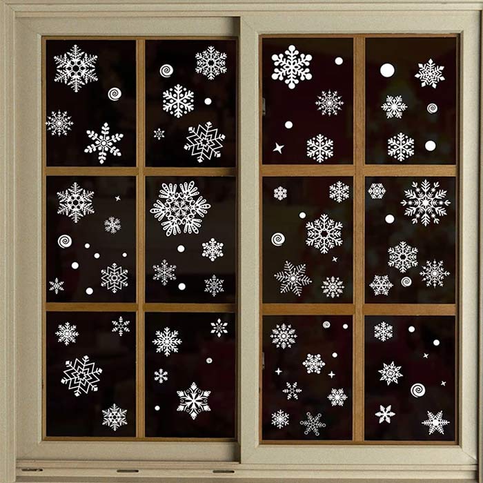 Božične nalepke za okna WindowStickers (97 kos) - Image 1